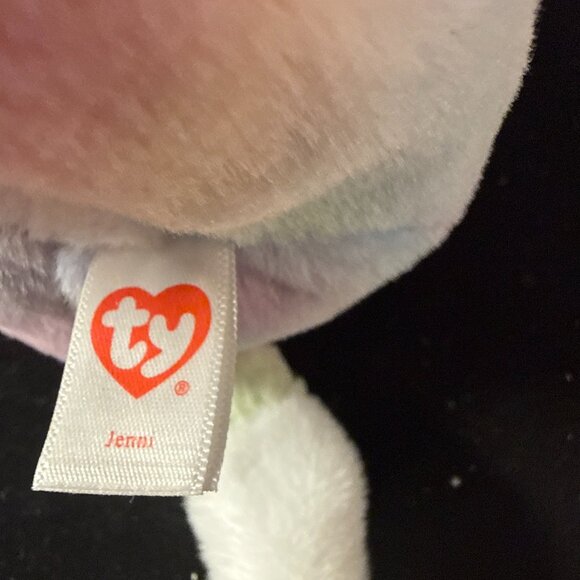 Ty Beanie Bellies Jenni The Rainbow 🌈 Cat, Small Plush Soft Toy - Picture 6 of 7